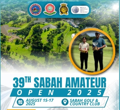 100 golfers expected to tee off at 39th Sabah Amateur Open