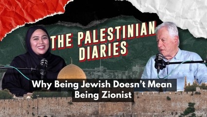 The Palestinian Diaries with Dr Peter Slezak: Why Being Jewish Doesn't Mean Being Zionist