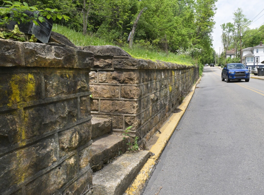 Retaining history: Morgantown walls receive historic designation