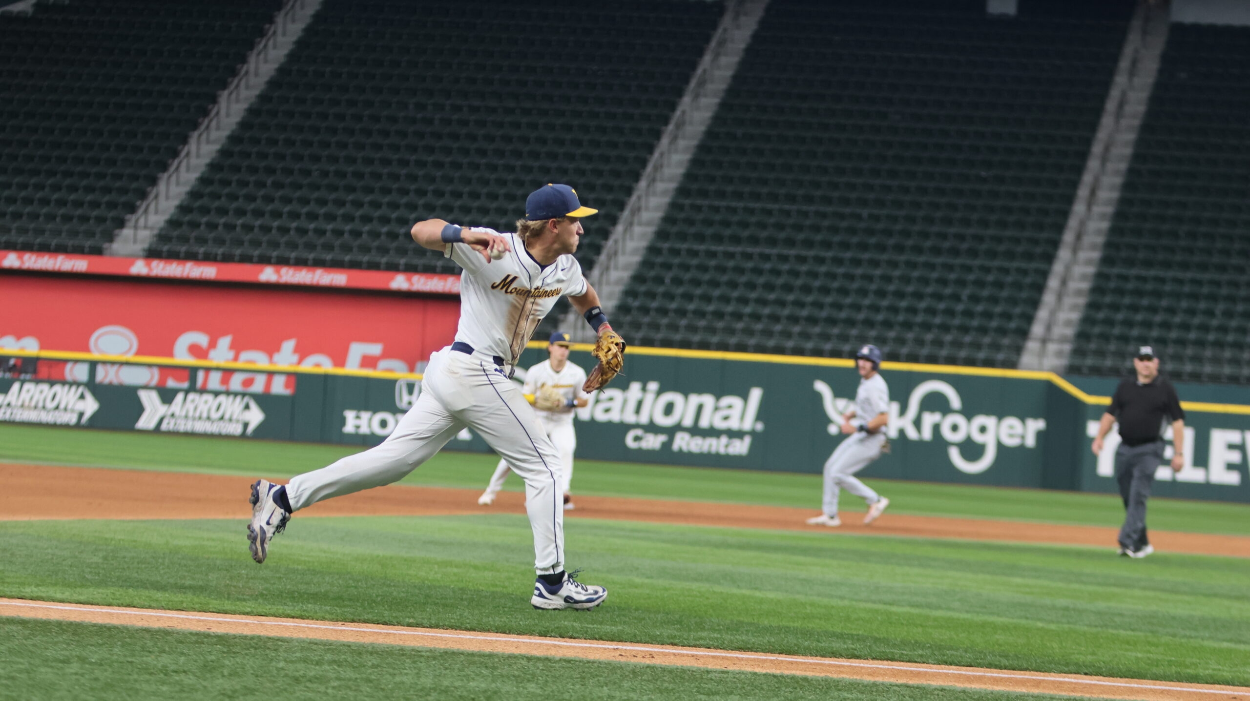 No. 23 WVU bows out of Big 12 tournament semifinals after 12-1 thrashing by Arizona