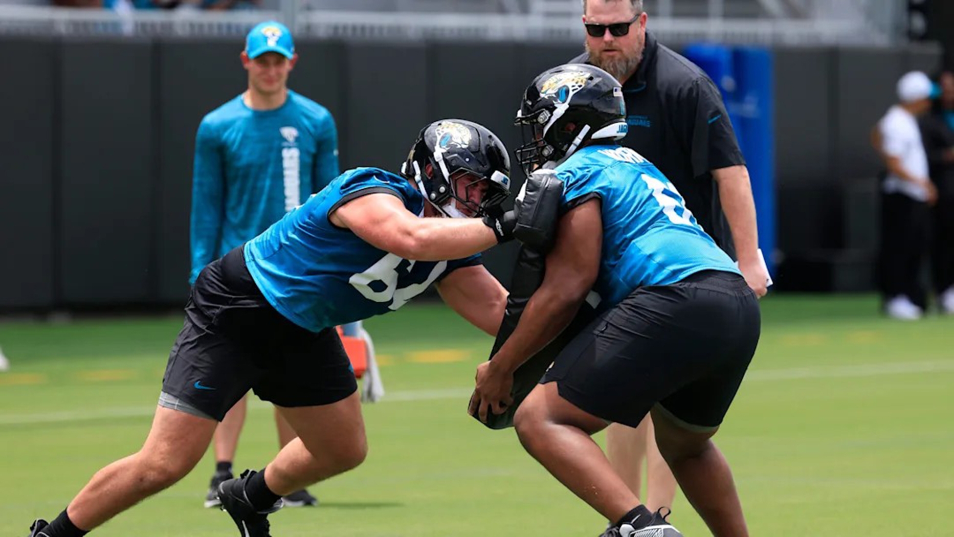 Former WVU lineman Wyatt Milum adjusting to pros, finishes up rookie minicamp