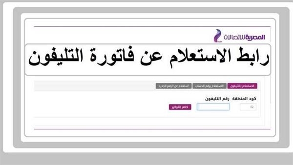 دفع فاتورة التليفون الأرضي مايو 2025 إلكترونيًا: خطوات الاستعلام وأسهل طرق السداد