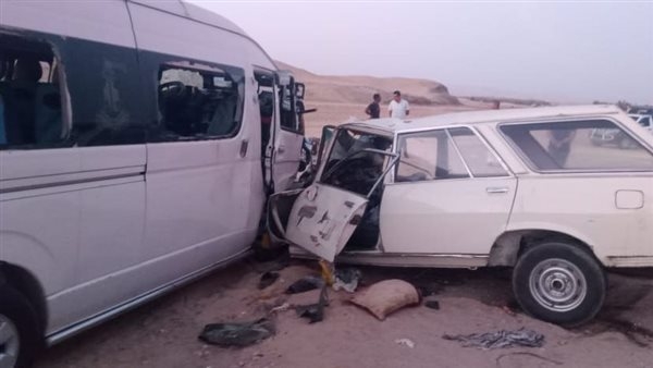 الأسماء والحالة الصحية.. إصابة 7 أشخاص في حادث بمدينة السادات