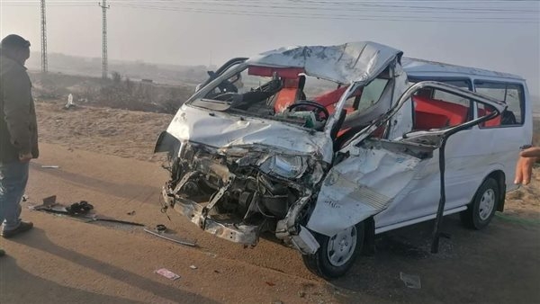مصرع وإصابة 5 أشخاص فى انقلاب ميكروباص أعلى محور 26 يوليو