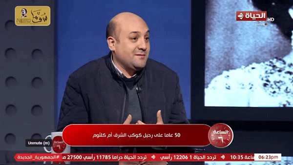 محمود التميمي: ننظم كل عام أمسية خاصة بأم كلثوم (فيديو)
