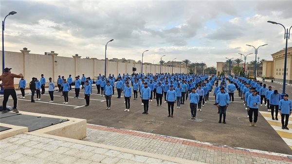 انطلاق دورة التربية العسكرية لطلاب جامعة برج العرب التكنولوجية