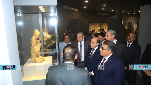 3 محافظين يتفقدون متحف الآثار بكفر الشيخ على هامش افتتاح فعاليات "أيادي مصر"