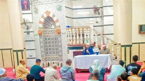 ختام فعاليات الأسبوع الثقافي بمسجد السلام بقحافة في الفيوم