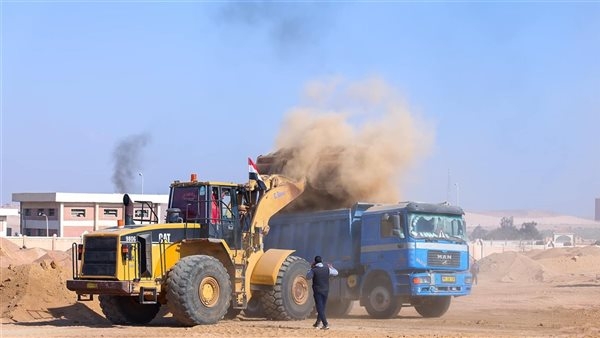 أول صور من الأعمال الجارية في استاد الأهلي الجديد