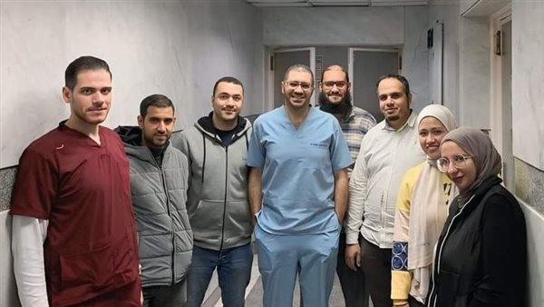 إجراء منظار معدة وكى بالأرجون لشاب عام لأول مرة بالتأمين الصحي ببني سويف