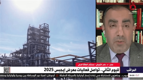 عامر الشوبكي يوضح أهمية دور مصر الإقليمي وعلاقتها بمجال الطاقة
