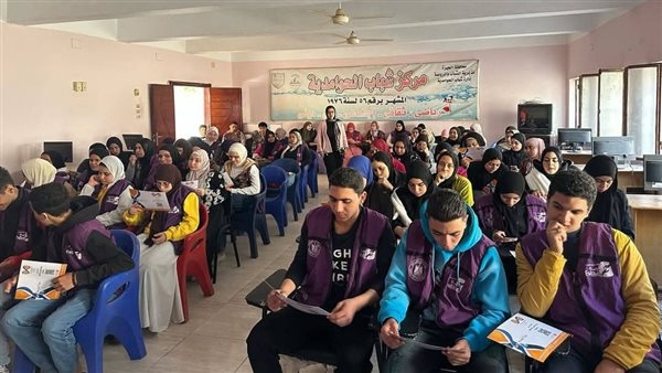 وزارة الشباب تستكمل محاضراتها التوعوية لنشر ثقافة التبرع بالبلازما