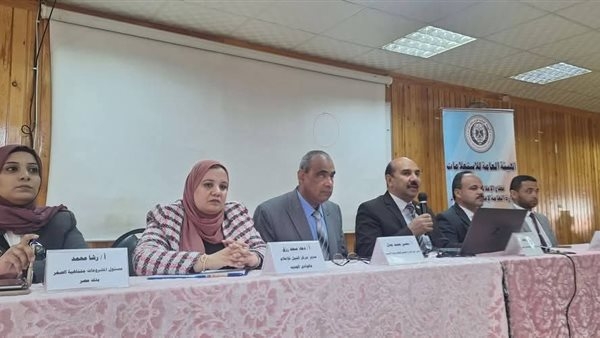 "خطة الدولة لدعم مشروعات الشباب والعمل الحر" ندوة إعلامية بجامعة الوادي الجديد
