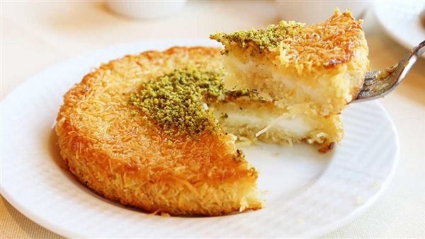طريقة عمل الكنافة السريعة في الطاسة