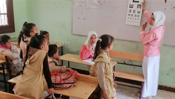 تعليم الفيوم: بدء حملة الكشف الطبي "عيون" لتلاميذ المرحلة الإبتدائية