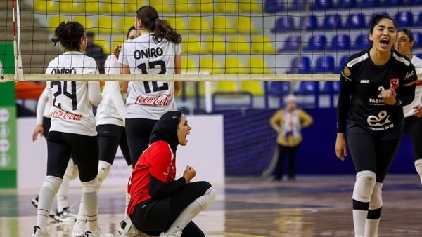 الأهلى يهزم الزمالك 3-1 ويتوج بلقب دورى سيدات الطائرة
