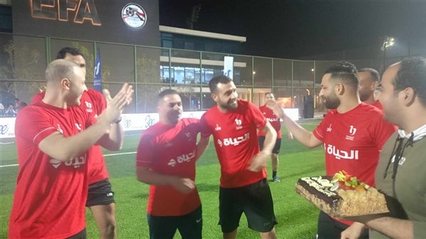 على هامش الدورة الرمضانية لـ"المتحدة".. قناة الحياة تحتفل بعيد ميلاد عمرو الحلواني