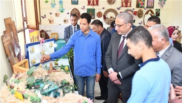 محافظ الفيوم يفتتح مدرسة وليدة الابتدائية بقرية سنهور البحرية
