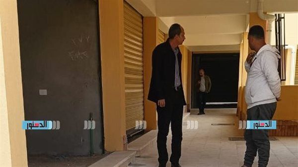 رئيس جهاز النوبارية الجديدة يتفقد اللمسات الأخيرة لمشروع السوق التجارية "ابنِ بيتك"