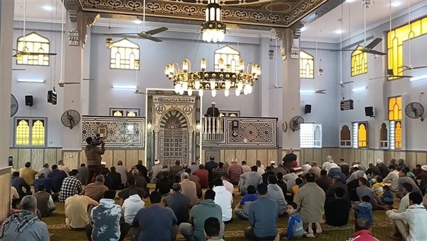 افتتاح مسجد مصباح في كفر سعد بدمياط (صور)