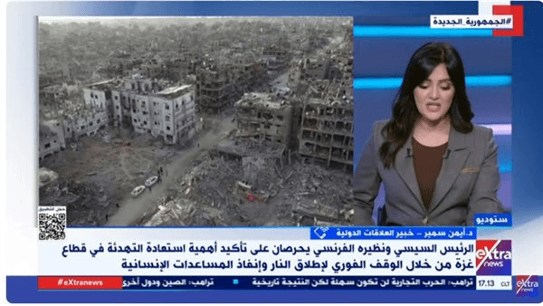 خبير علاقات دولية: هناك تطابقًا في وجهات النظر بين مصر وفرنسا فيما يتعلق بالقضية الفلسطينية