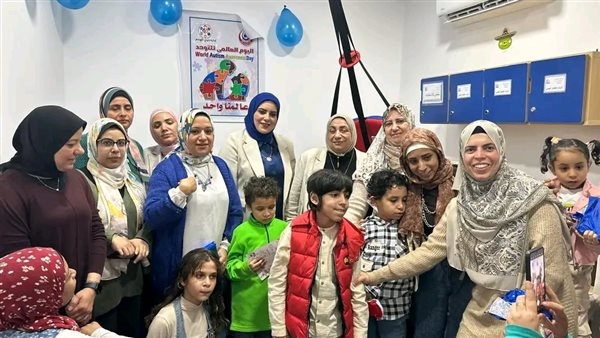 فعاليات توعوية بمستشفيات "صحة الإسكندرية" تزامنا مع اليوم العالمي للتوحد