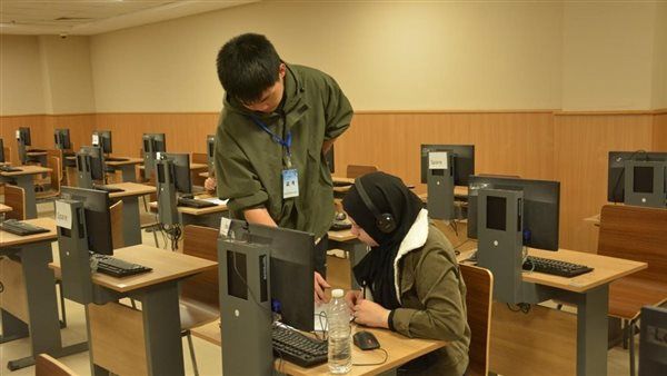انطلاق امتحانات تحديد مستوى اللغة الصينية HSK وHSKK بمعهد كونفوشيوس جامعة عين شمس