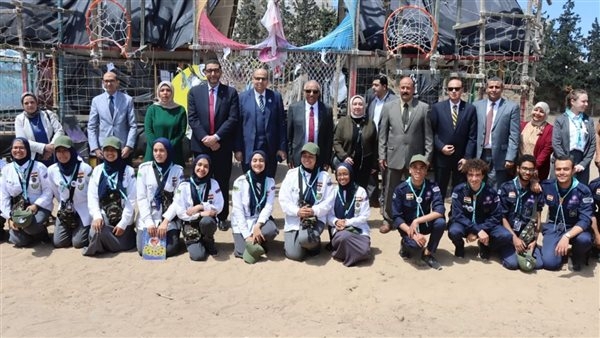 انطلاق فعاليات المهرجان الكشفى الـ44 لجوالي وجولات جامعة الإسكندرية