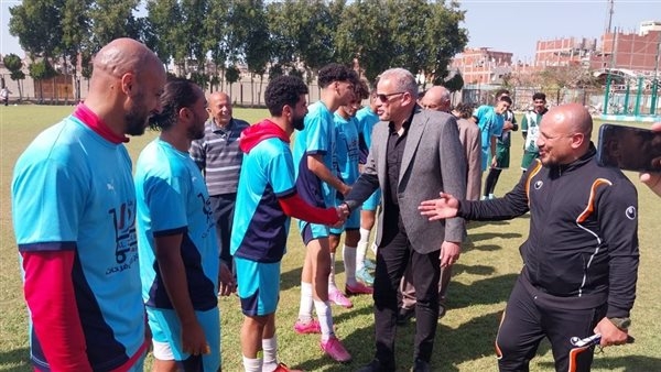 وكيل "شباب الغربية" يهنئ فريق كرة القدم بنادي اتحاد بسيون الرياضي لصعوده للدوري الممتاز "ب"