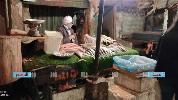 تراجع في الأسعار.. "الدستور" داخل سوق السمك قبل شم النسيم