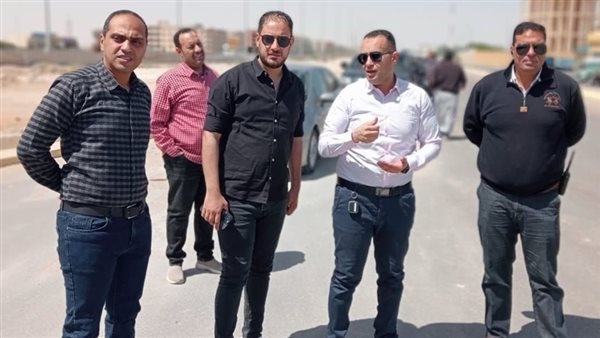 رئيس جهاز القرى السياحية يتفقد أعمال رفع كفاءة وتطوير منطقة الشانزليزيه