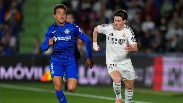 ريال مدريد يهزم خيتافي بصعوبة ويواصل مطاردة برشلونة