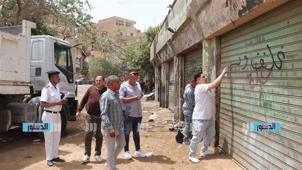 حملة أمنية للتصدي للمخالفات بالقطاع والأول والشمالي في 6 أكتوبر