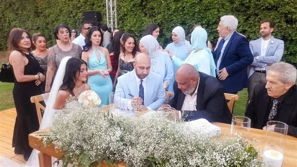 بهاء الدين محمد يهنئ نجله بحفل زفافه: ابني اتجوز حبيبته