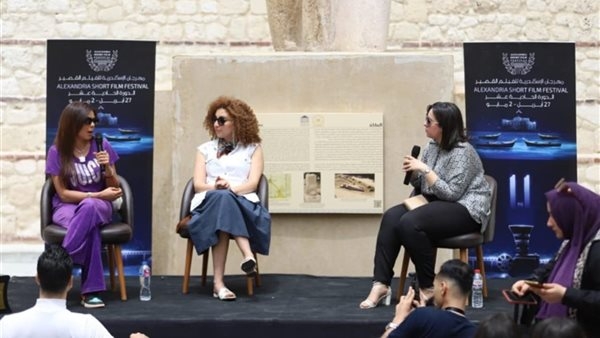 ناهد السباعي: أدواري تجسد واقع المرأة في مهرجان الإسكندرية للفيلم القصير
