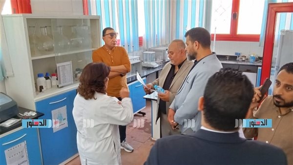 جهاز سوهاج الجديدة يستقبل وفد رفيع المستوى من "الإسكان" لمتابعة محطات المياه والصرف (صور)
