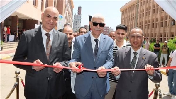افتتاح معرضي كلية الهندسة الإلكترونية للمشروعات الطلابية والصناعات الحرفية والتكنولوجية لذوي الهمم بمنوف