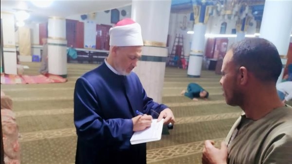 جولة تفقدية لوكيل وزارة أوقاف بني سويف على المساجد