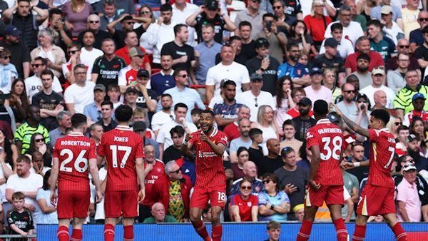 ليفربول يتعادل مع أرسنال في الدوري الإنجليزي