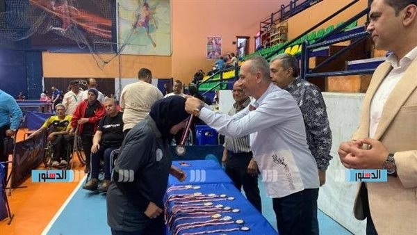 نادي الحرية البورسعيدي يحصد 9 ميداليات في بطولة الجمهورية لتنس الطاولة لذوي الهمم