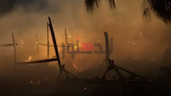 المعمل الجنائي يعاين حريق شقة سكنية في المعادي لبيان أسبابه