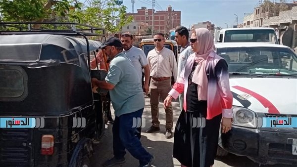 منعًا للإزعاج.. حملة لمصادرة أطقم الصوت بـ"التكاتك" بكفرالشيخ