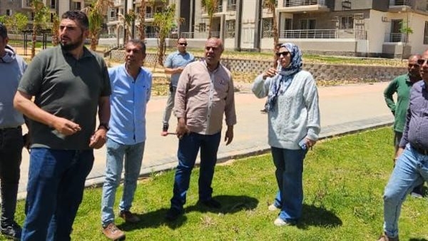 رئيس جهاز مدينة الشيخ زايد تتفقد مشروع "جنة" وأعمال رفع كفاءة طريق الريفيرا