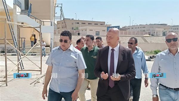 قطاع المرافق بهيئة المجتمعات يتفقد مشروعات المياه والصرف الصحي بالعبور
