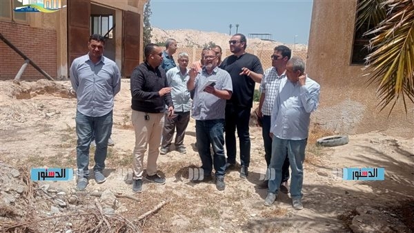جهاز القرى السياحية يتابع أعمال رفع كفاءة وتطوير محطة المعالجة 102 (صور)