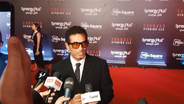 وصول عمرو سعيد العرض الخاص لفيلم "المشروع X"