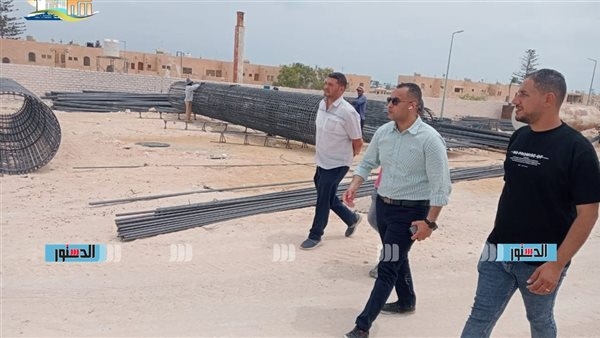 رئيس جهاز القرى السياحية يواصل جولاته لمتابعة المشروعات الجارِ تنفيذها "صور"