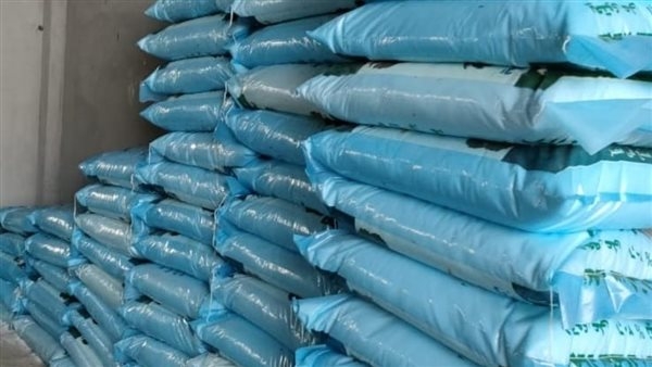 مباحث التموين تضبط 30 طن أسمدة مدعمة محظور تداولها فى المنوفية
