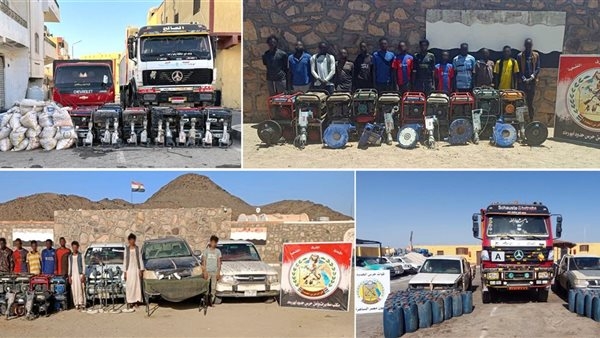 نشاط مكثف لقوات حرس الحدود على جميع الاتجاهات الاستراتيجية للدولة