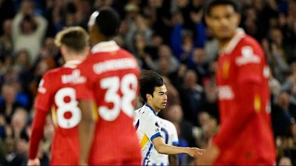 ليفربول يخسر أمام برايتون فى الدورى الإنجليزى